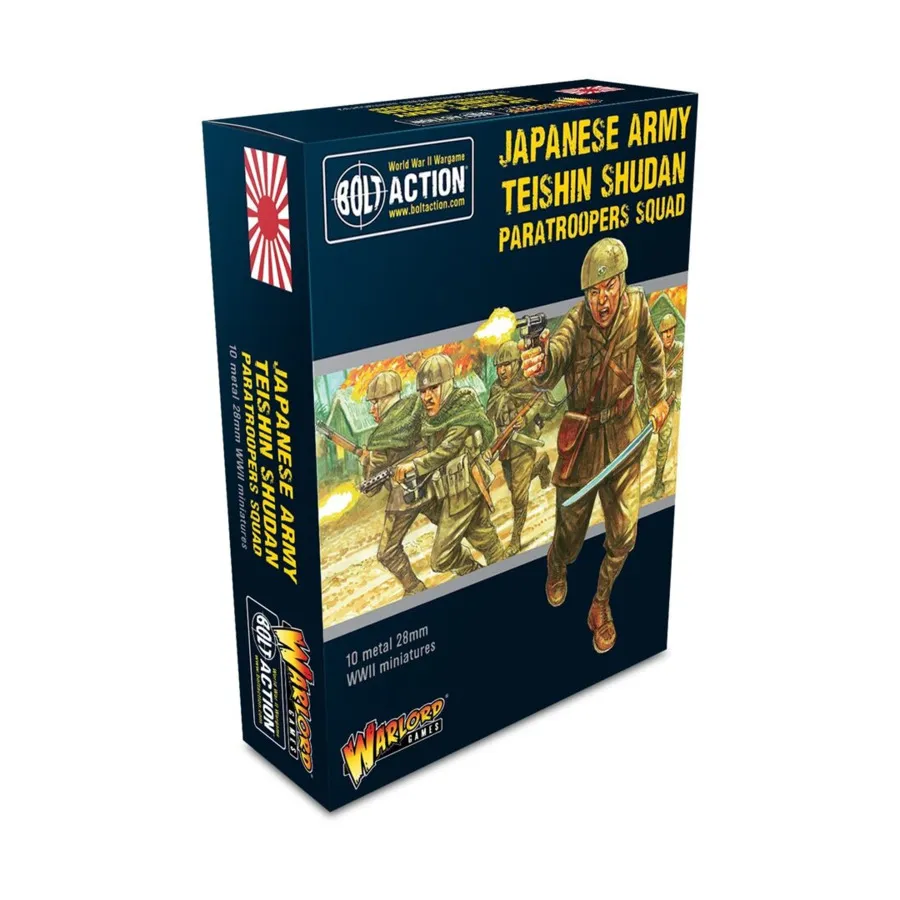 Отряд десантников Тейшин Шудан, Bolt Action - Japanese - Imperial Japanese (28mm)
Отряд десантников Тейшин Шудан, Bolt Action - Japanese - Imperial Japanese (28mm)