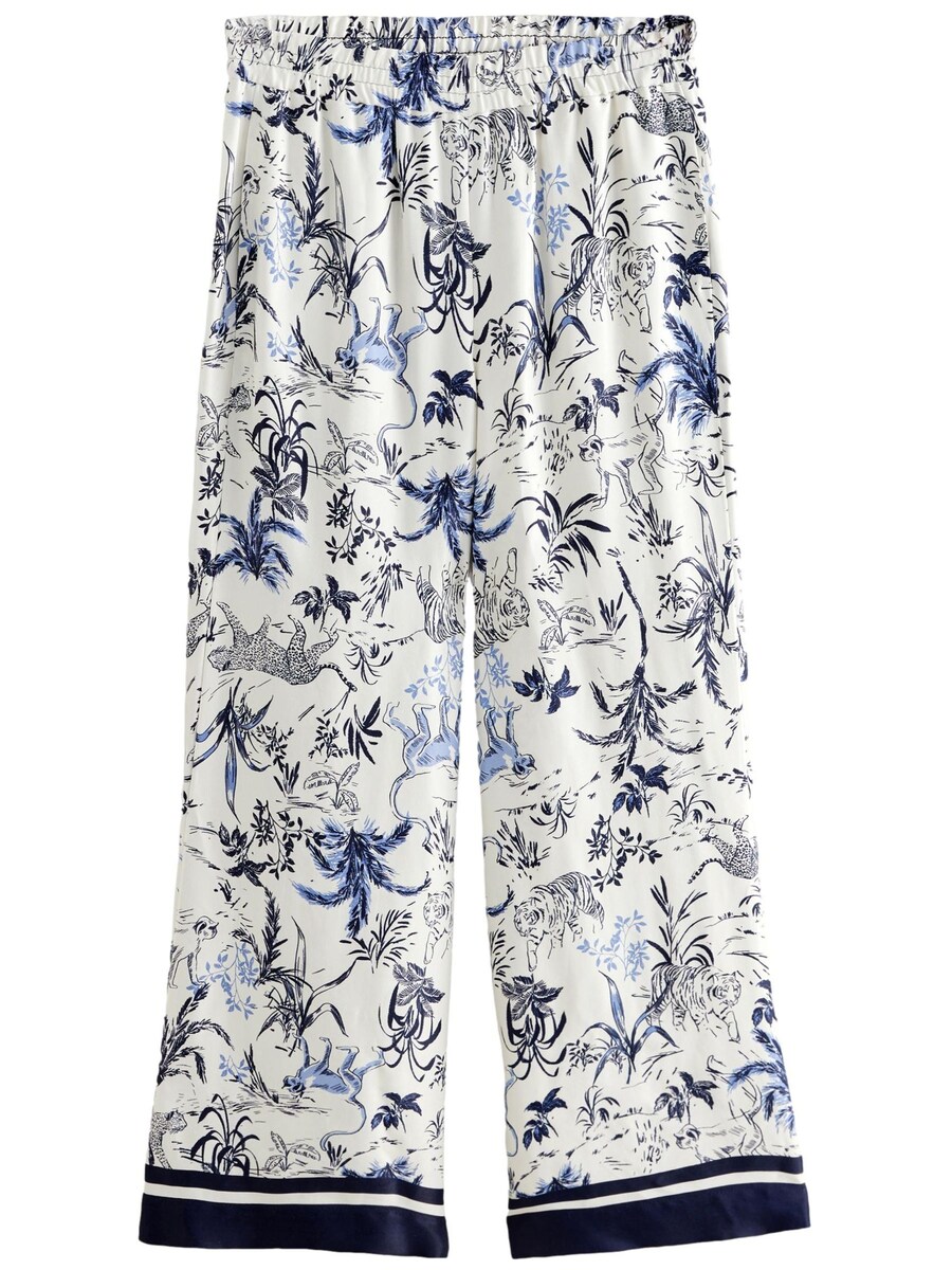 Широкие брюки Next, белый
Широкие брюки Next, белый