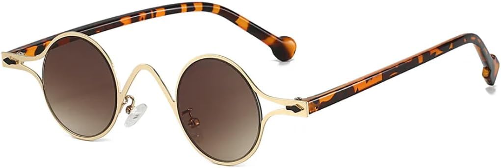 Солнцезащитные очки для мужчин и женщин - защита UV400 - овальная градиентная металлическая оправа с заклепками для занятий спортом на открытом воздухе и вождения DSVIGF, Golden Brown
Солнцезащитные очки для мужчин и женщин - защита UV400 - овальная градиентная металлическая оправа с заклепками для занятий спортом на открытом воздухе и вождения DSVIGF, Golden Brown