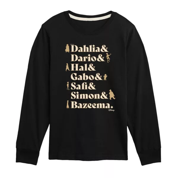 Желание мальчиков 8-20 длинный рукав футболка с принтом Disney, черный
Желание мальчиков 8-20 длинный рукав футболка с принтом Disney, черный