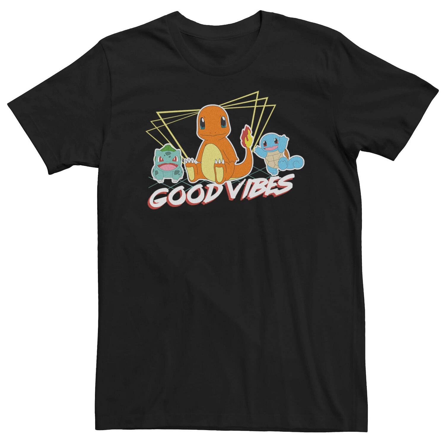 Мужская футболка Pokémon Good Vibes Charmander Bulbasaur Squirtle Licensed Character
Мужская футболка Pokémon Good Vibes Charmander Bulbasaur Squirtle Licensed Character