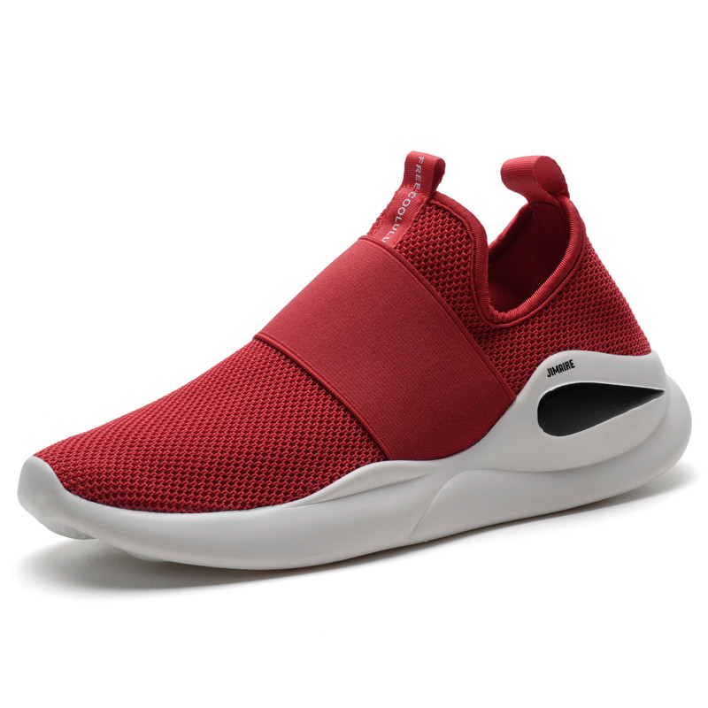 King Jinmai Дышащие мужские кэжуал кеды низкие красные, цвет Red
King Jinmai Дышащие мужские кэжуал кеды низкие красные, цвет Red