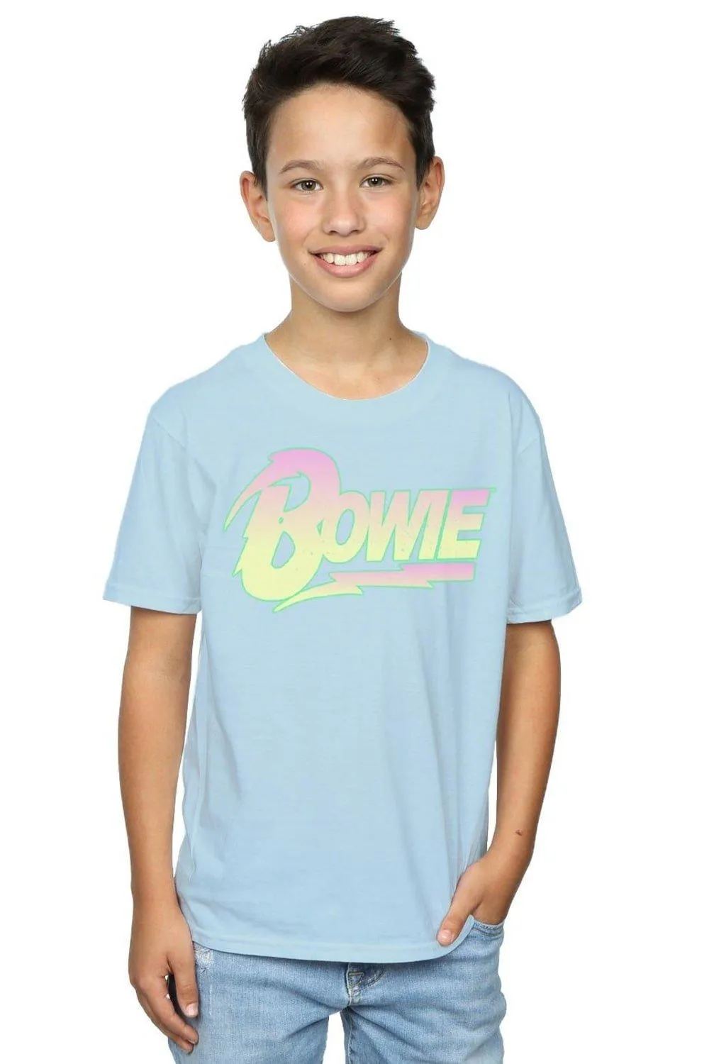 Футболка с неоновым логотипом David Bowie, синий
Футболка с неоновым логотипом David Bowie, синий