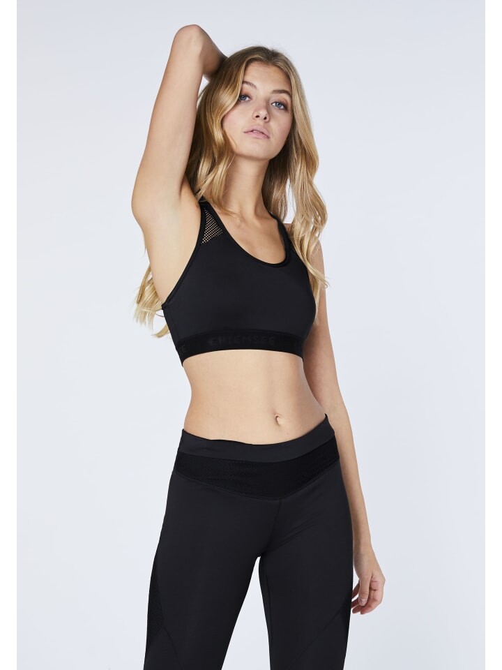 Спортивный бюстгальтер Chiemsee, черный
Спортивный бюстгальтер Chiemsee, черный