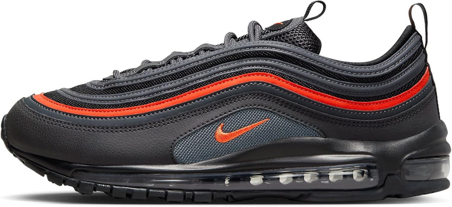 Мужские кроссовки Nike Air Max 97, Black Picante Red Anthraci
Мужские кроссовки Nike Air Max 97, Black Picante Red Anthraci