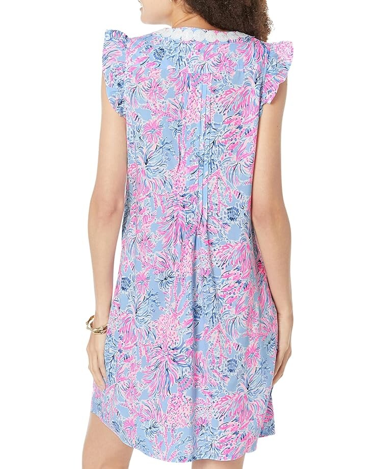 Платье Lilly Pulitzer Joan Tunic Dress, цвет Celestial Blue Seek and Sea 
Платье Lilly Pulitzer Joan Tunic Dress, цвет Celestial Blue Seek and Sea