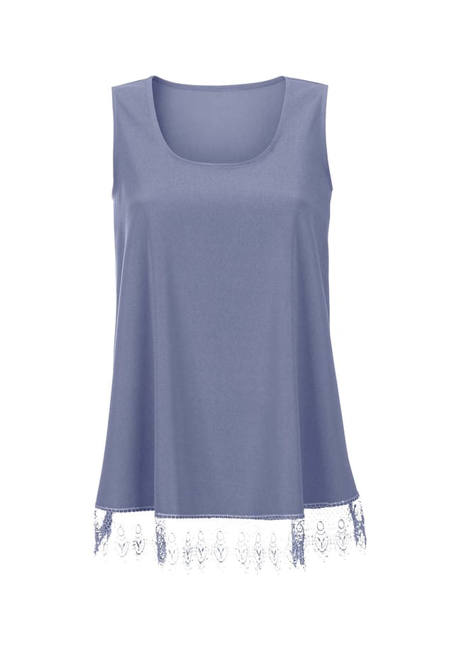 Топ с кружевом Madeleine, синий
Топ с кружевом Madeleine, синий