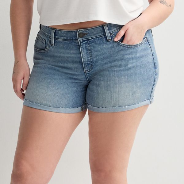 Джинсовые шорты миди с низкой посадкой для подростков плюс сайз So, цвет medium
Джинсовые шорты миди с низкой посадкой для подростков плюс сайз So, цвет medium