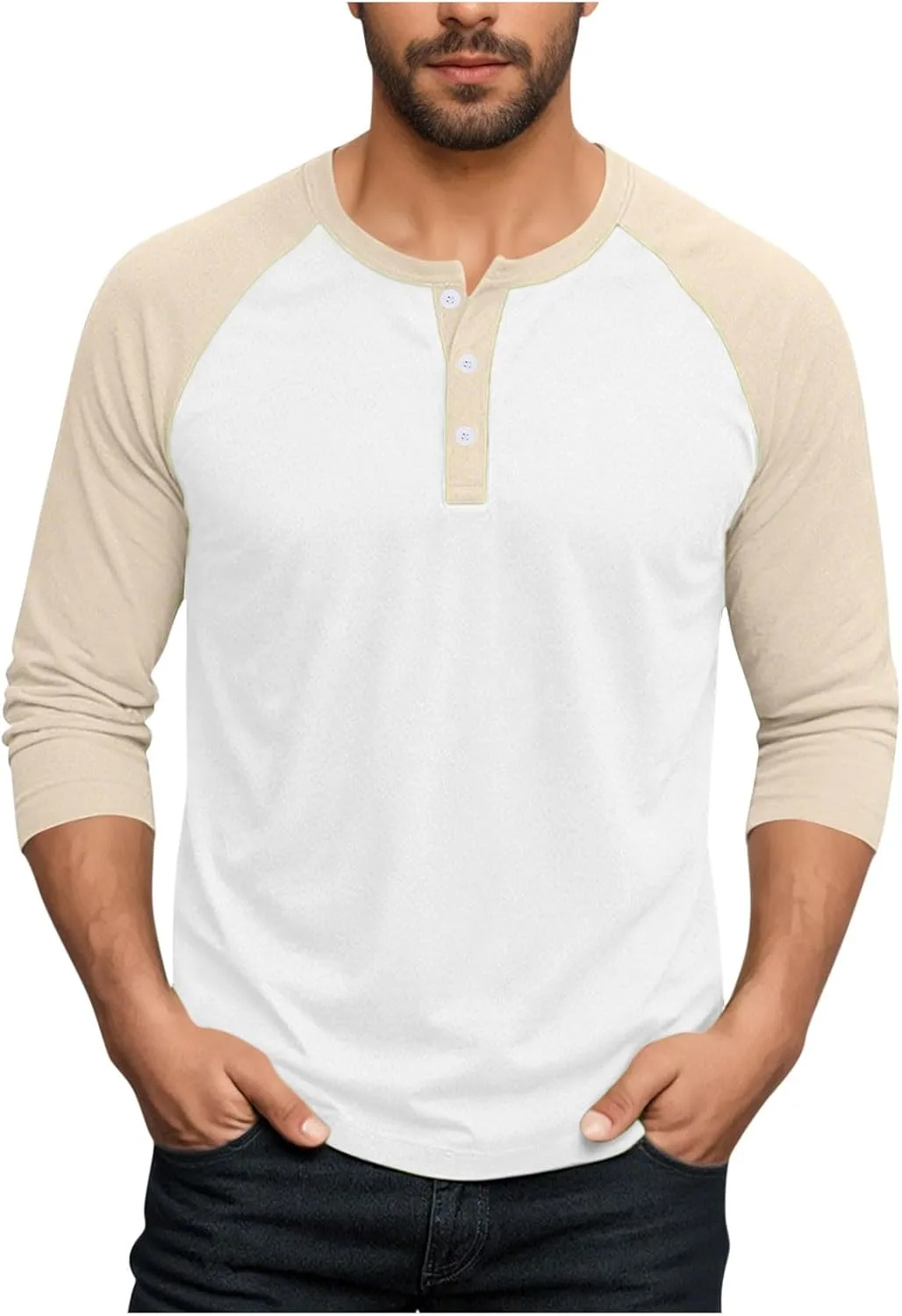 Футболка Fall Color Block Henley с длинным рукавом Raglan
Футболка Fall Color Block Henley с длинным рукавом Raglan
