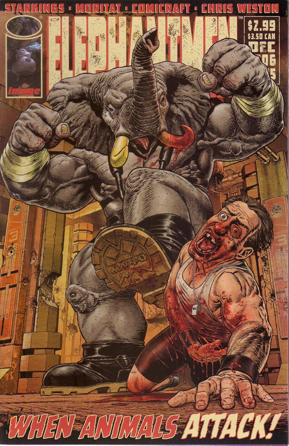 Elephantmen #5 "Variant" (IMAGE COMICS)
Elephantmen #5 "Variant" (IMAGE COMICS)