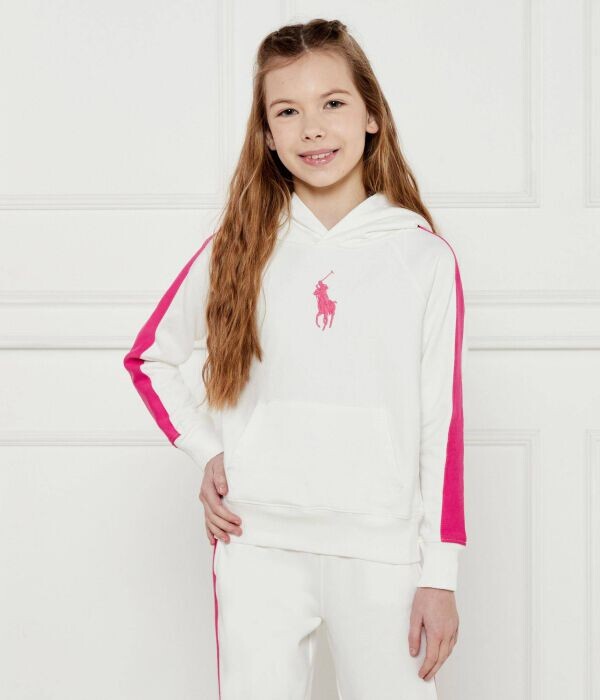 Толстовка детская Polo Ralph Lauren Regular Fit, белый / розовый
Толстовка детская Polo Ralph Lauren Regular Fit, белый / розовый
