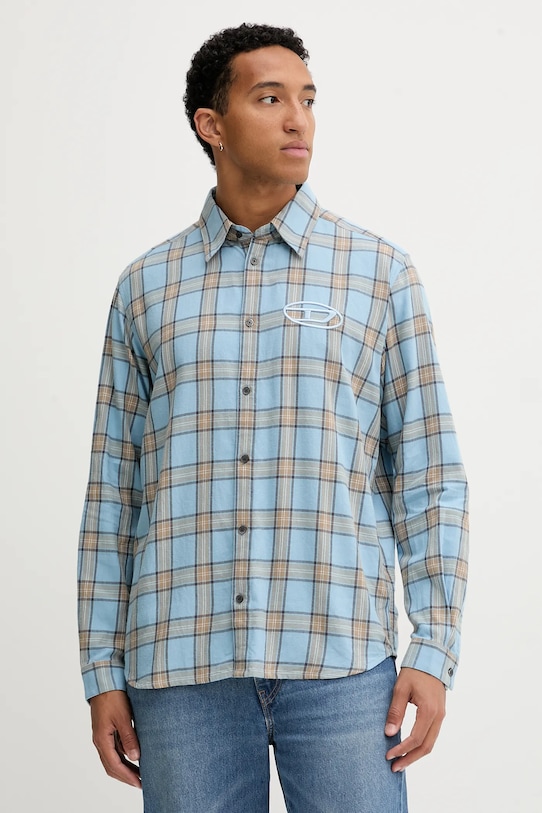 Хлопковая рубашка S-SIMPLY-AJFI Diesel, синий
Хлопковая рубашка S-SIMPLY-AJFI Diesel, синий