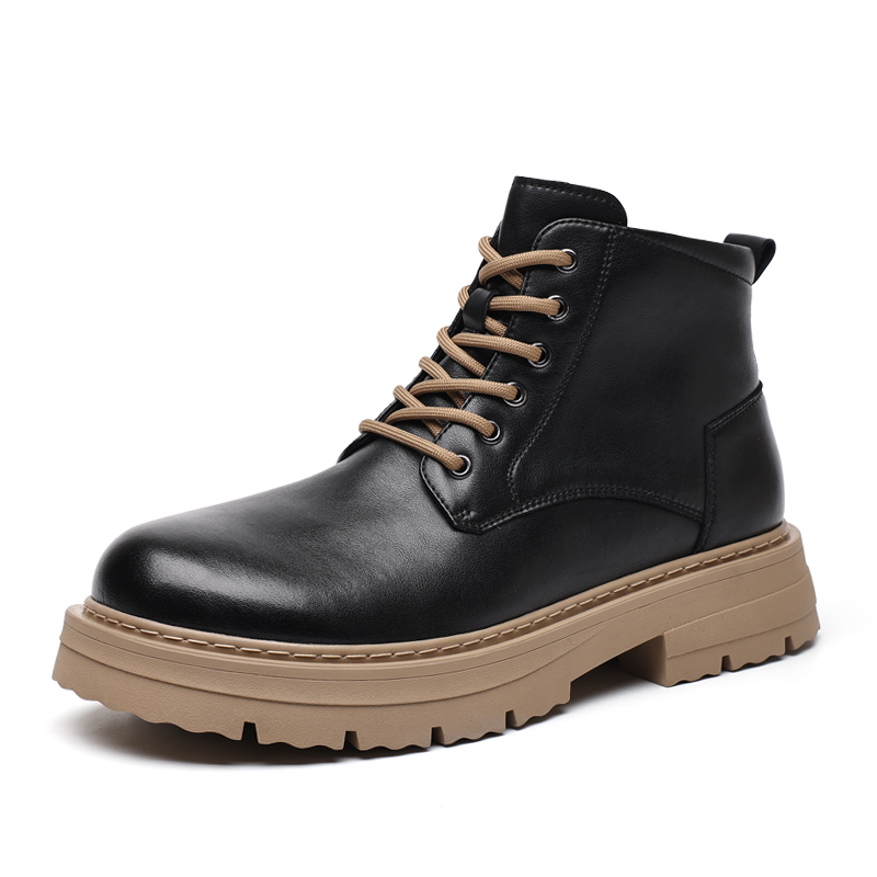 Devanro Короткие мужские ботинки Martin, черные
Devanro Короткие мужские ботинки Martin, черные