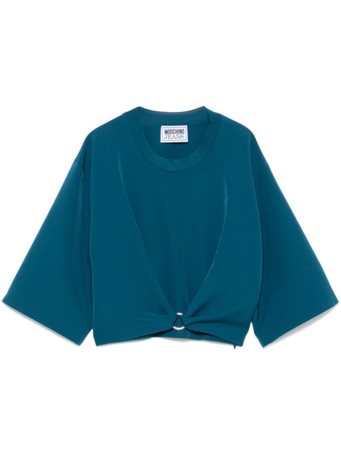 Футболка с украшением в виде кольца MOSCHINO JEANS, синий
Футболка с украшением в виде кольца MOSCHINO JEANS, синий