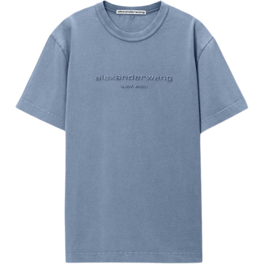 Футболка с вышитым логотипом Alexander Wang, синий
Футболка с вышитым логотипом Alexander Wang, синий