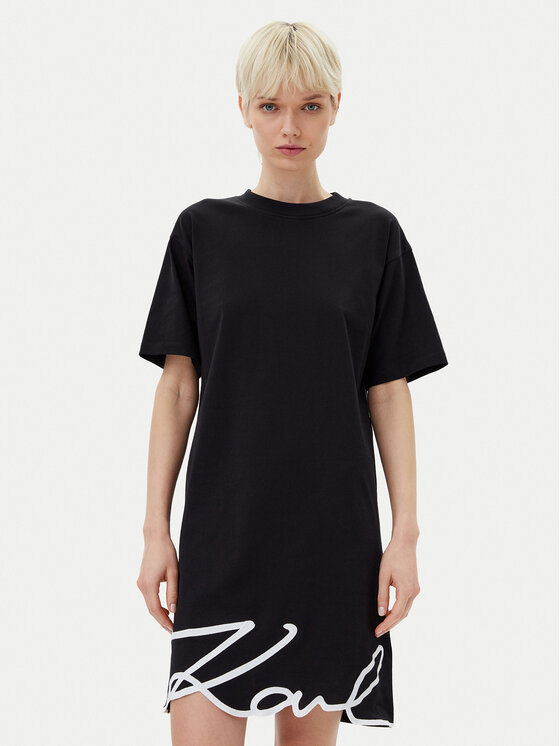 Платье на каждый день стандартный крой A1W13001 Karl Lagerfeld, черный
Платье на каждый день стандартный крой A1W13001 Karl Lagerfeld, черный