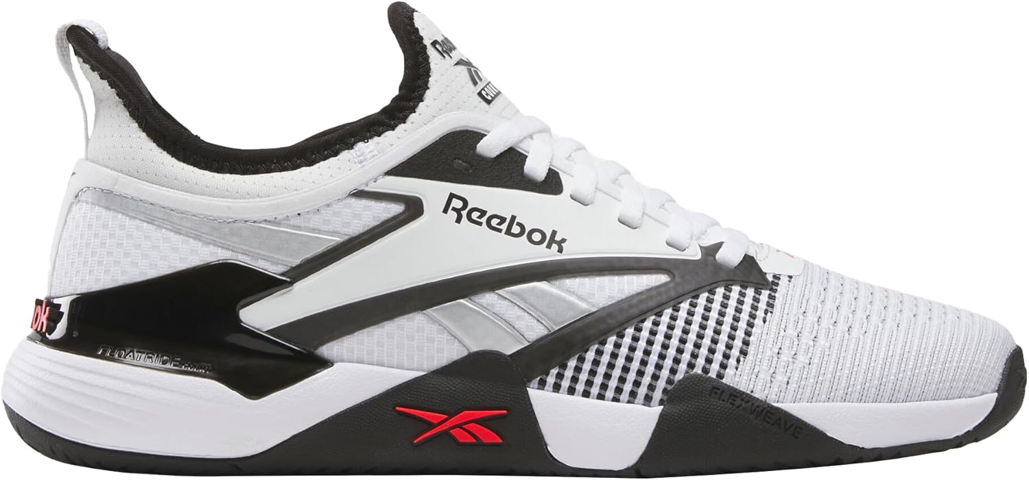 Мужские спортивные кроссовки Reebok Nano Court для пикубола, белый/черный/красный
Мужские спортивные кроссовки Reebok Nano Court для пикубола, белый/черный/красный
