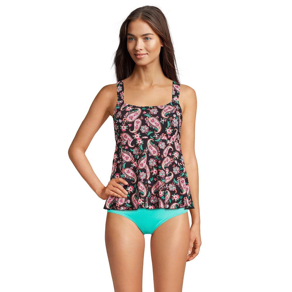 Женский топ танкини Lands End Flutter Empire UPF 50 Lands' End, цвет Black Paisley Floral
Женский топ танкини Lands End Flutter Empire UPF 50 Lands' End, цвет Black Paisley Floral