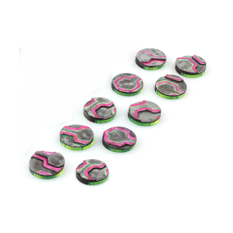 Шестигранные основания L, 25 мм, флюро-зеленый, Miniature Bases (Battle Kiwi)
Шестигранные основания L, 25 мм, флюро-зеленый, Miniature Bases (Battle Kiwi)