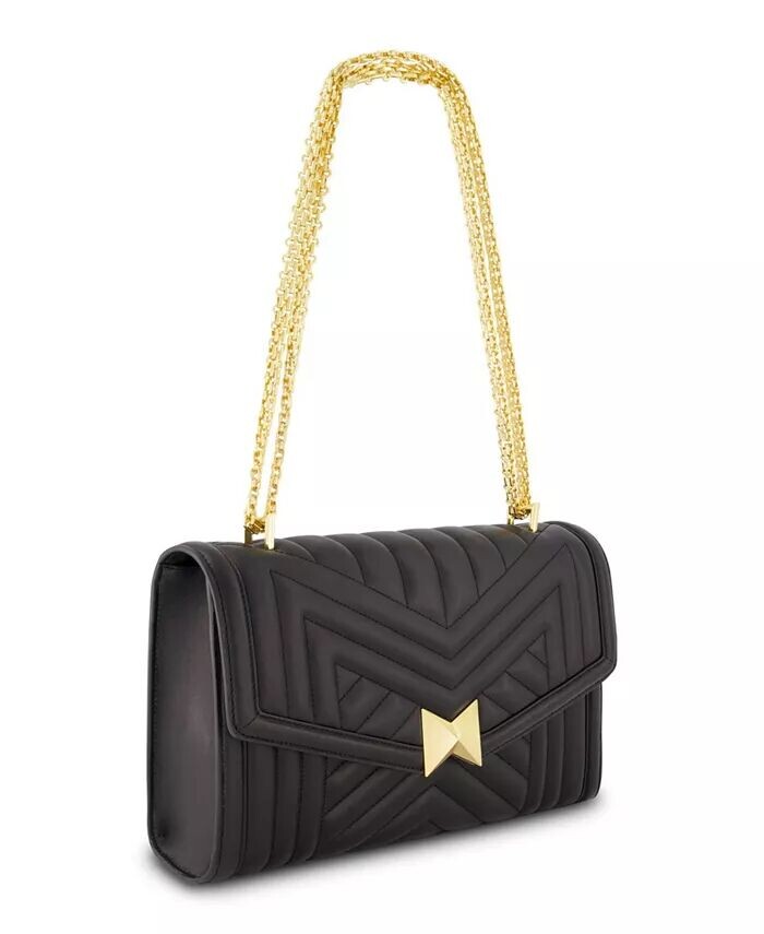 Стеганая сумка из кожи напа с позолоченной фурнитурой Mac Duggal, черный
Стеганая сумка из кожи напа с позолоченной фурнитурой Mac Duggal, черный