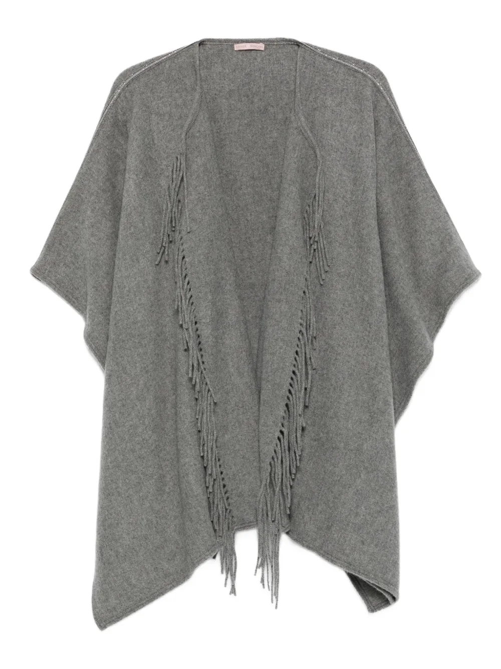 Пончо с бахромой GAYNOR BONGARD, серый
Пончо с бахромой GAYNOR BONGARD, серый