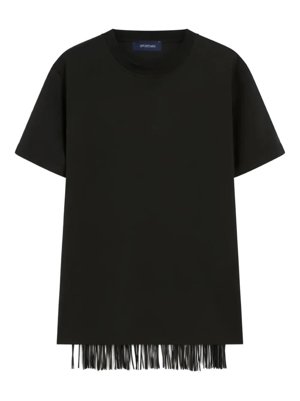 Топ Teatino с бахромой Sportmax, черный
Топ Teatino с бахромой Sportmax, черный