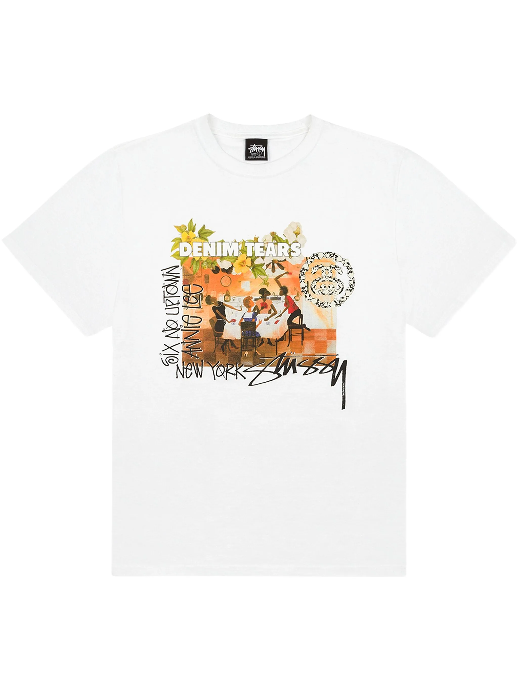 Футболка Annie Lee Artist из коллаборации со Stussy Denim Tears, белый
Футболка Annie Lee Artist из коллаборации со Stussy Denim Tears, белый