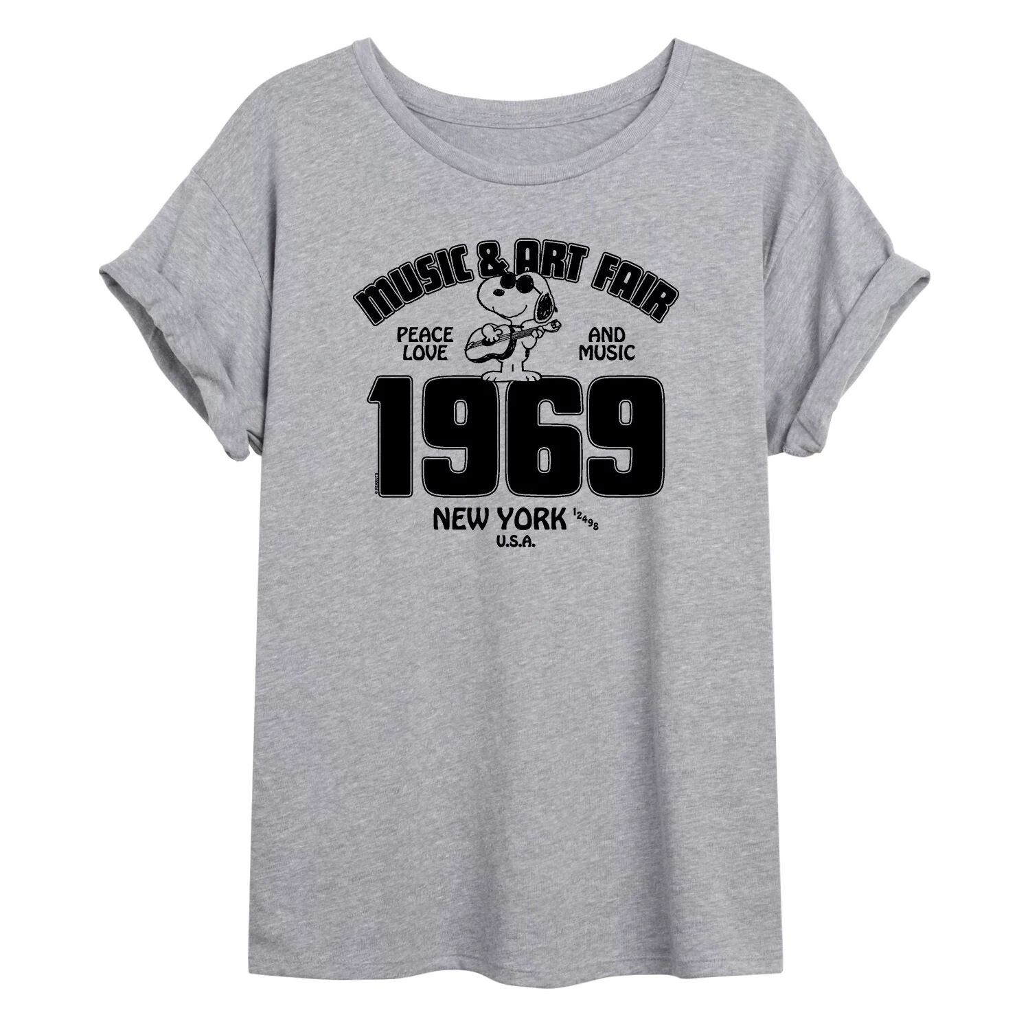 Детская футболка большого размера с рисунком Peanuts Music Art Licensed Character
Детская футболка большого размера с рисунком Peanuts Music Art Licensed Character