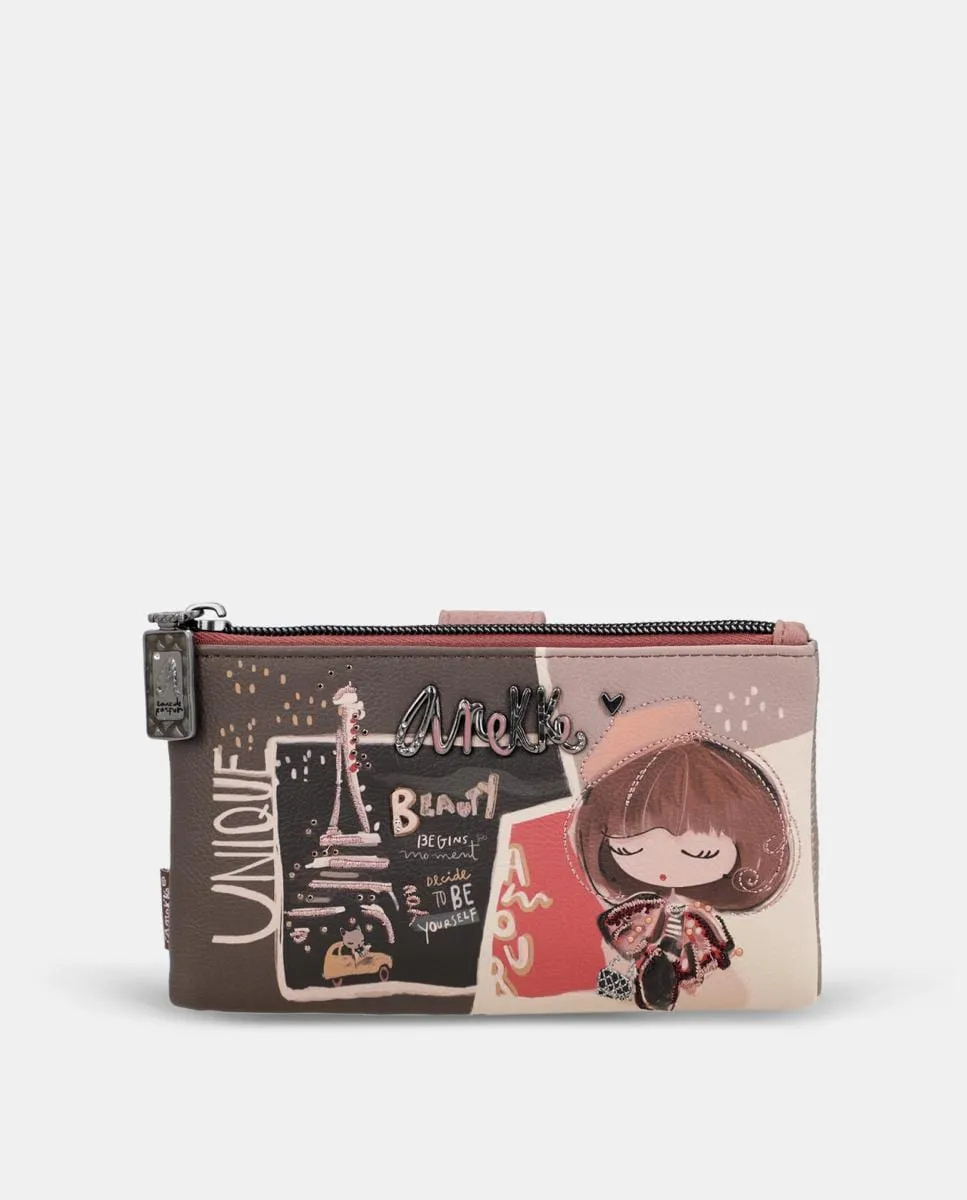 Средний кошелек Mademoiselle с защитой RFID Anekke, многоцветный
Средний кошелек Mademoiselle с защитой RFID Anekke, многоцветный