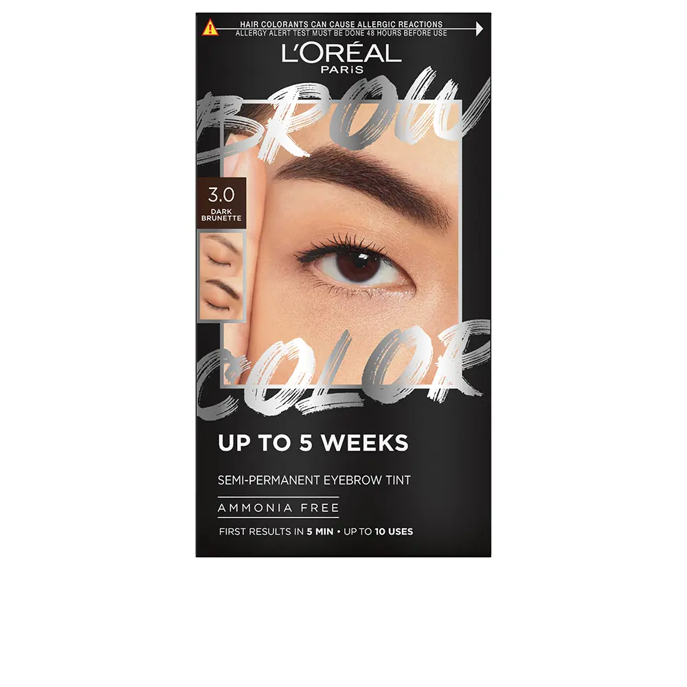 Краска для бровей Brow color tinte de cejas L'Oréal París, цвет 3.0-dark brunette, 4 шт.
Краска для бровей Brow color tinte de cejas L'Oréal París, цвет 3.0-dark brunette, 4 шт.