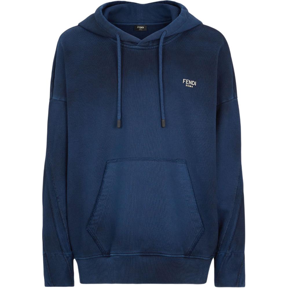 Футболка с логотипом FENDI, синяя
Футболка с логотипом FENDI, синяя