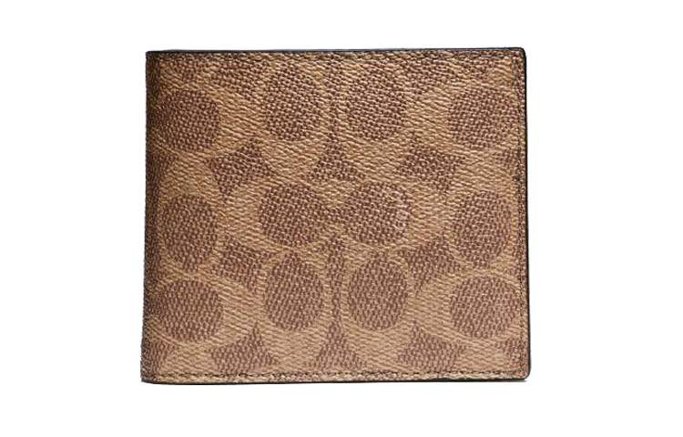COACH 3 в 1 кошелек Canvas с кожаным кошельком для мужчин Brown
COACH 3 в 1 кошелек Canvas с кожаным кошельком для мужчин Brown