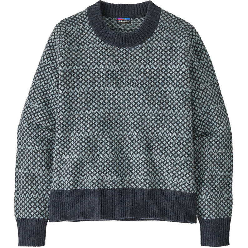 Женский свитер из переработанной шерсти Patagonia, синий
Женский свитер из переработанной шерсти Patagonia, синий