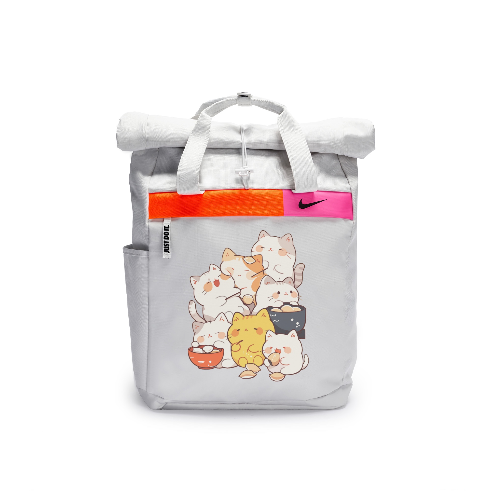 Nike Полиэстеровый граффити рюкзак повседневный унисекс светло-серебристый серый, Cat Cat Layered
Nike Полиэстеровый граффити рюкзак повседневный унисекс светло-серебристый серый, Cat Cat Layered