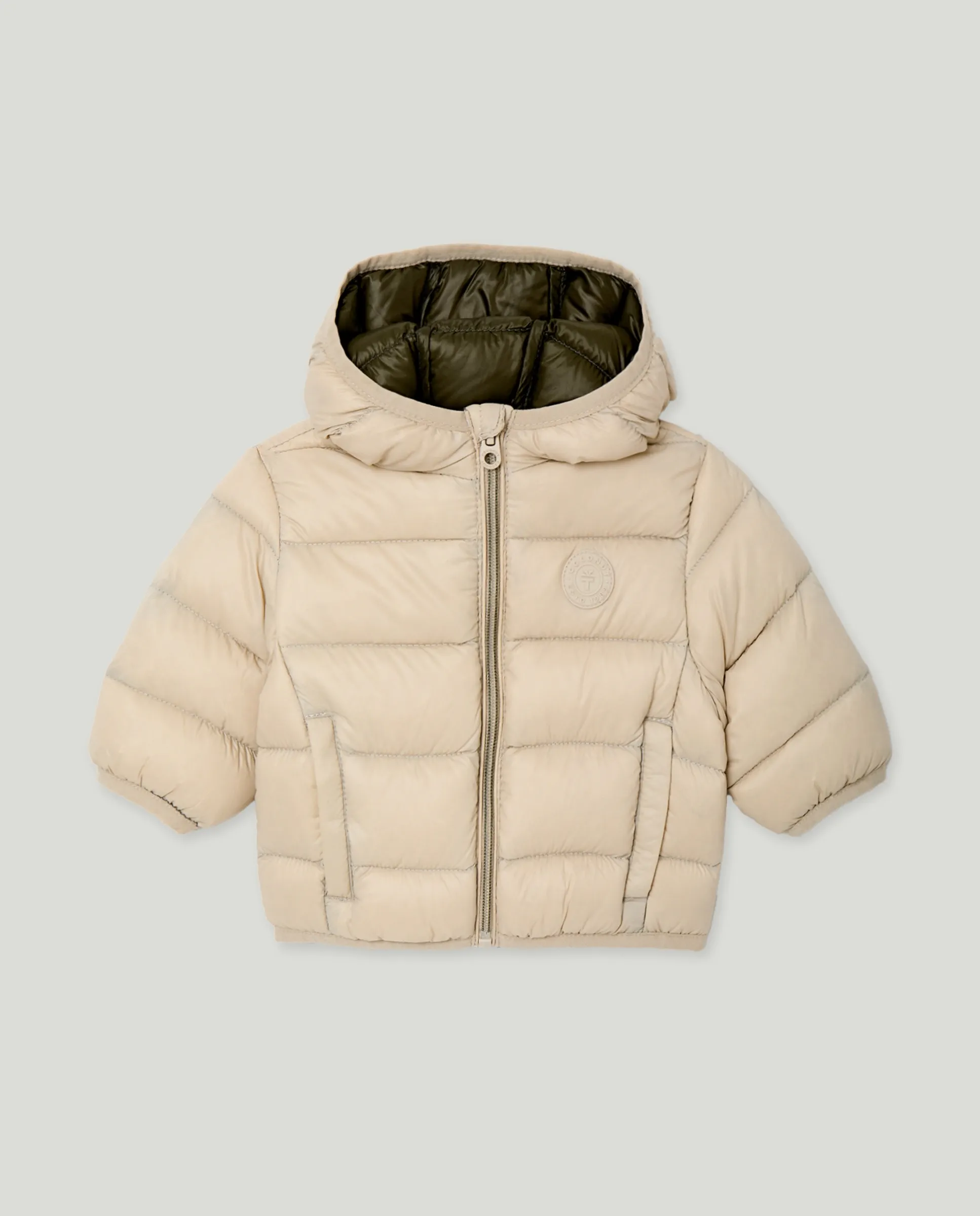 Легкий детский пуховик с карманом и капюшоном Coconut El Corte Inglés, бежевый
Легкий детский пуховик с карманом и капюшоном Coconut El Corte Inglés, бежевый