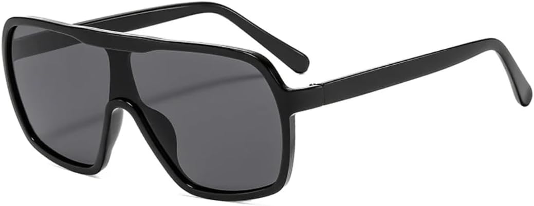 Женские солнцезащитные очки в стиле ретро квадратной оправы, роскошные очки большого размера для мужчин, очки для активного отдыха и спорта, защита от ультрафиолета UV400 TVTBBVV, Black Gray
Женские солнцезащитные очки в стиле ретро квадратной оправы, роскошные очки большого размера для мужчин, очки для активного отдыха и спорта, защита от ультрафиолета UV400 TVTBBVV, Black Gray