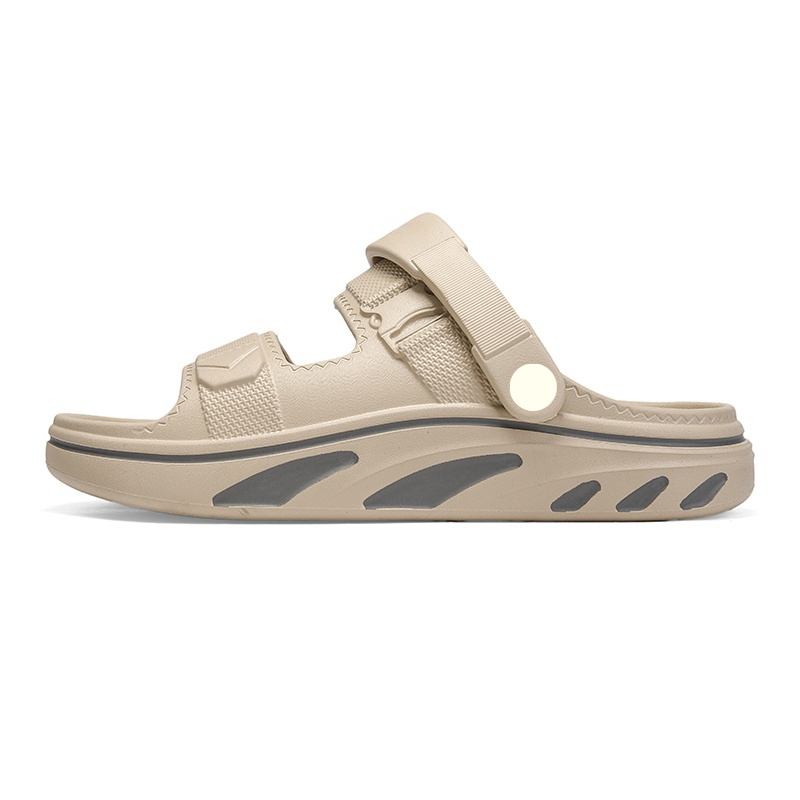 Dunnu Пляжные сандалии мужские черные хаки серые, цвет Khaki Gray 
Dunnu Пляжные сандалии мужские черные хаки серые, цвет Khaki Gray