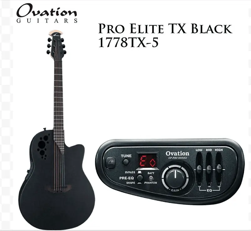 Акустическая гитара Ovation 1778TX-5 Pro Series Elite TX Mid Depth Cutaway Maple Neck 6-String Acoustic-Electric Guitar
Акустическая гитара Ovation 1778TX-5 Pro Series Elite TX Mid Depth Cutaway Maple Neck 6-String Acoustic-Electric Guitar