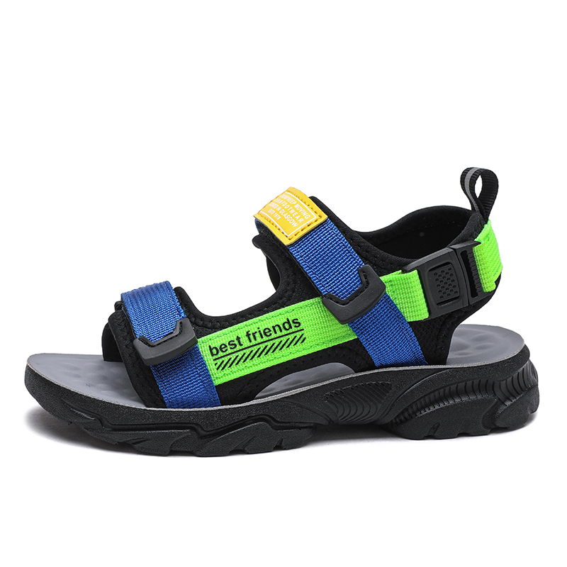 Детские сандалии из нескользящей, износостойкой, дышащей и быстросохнущей ткани. ADOONGA, черный/синий
Детские сандалии из нескользящей, износостойкой, дышащей и быстросохнущей ткани. ADOONGA, черный/синий