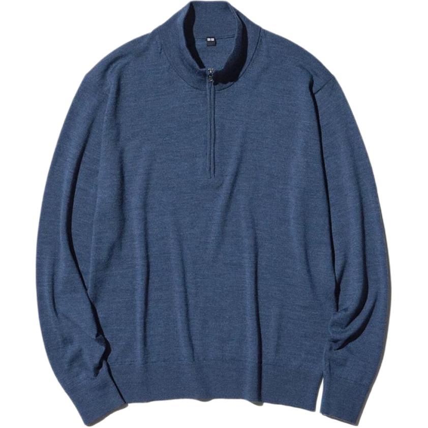 UNIQLO Свитер унисекс синий
UNIQLO Свитер унисекс синий