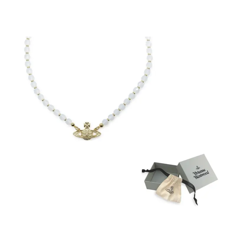 Ожерелье-чокер Messaline Orb с подвеской Vivienne Westwood
Ожерелье-чокер Messaline Orb с подвеской Vivienne Westwood