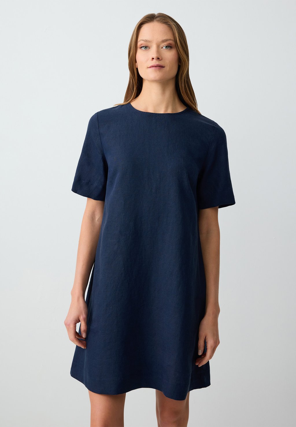 Повседневное платье ROUND NECK SHORT SLEEVE MINI Jimmy Key, темно-синий
Повседневное платье ROUND NECK SHORT SLEEVE MINI Jimmy Key, темно-синий