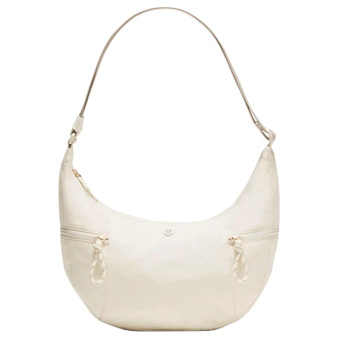 Lululemon Повседневная и универсальная сумка через плечо унисекс белое золото, White Gold
Lululemon Повседневная и универсальная сумка через плечо унисекс белое золото, White Gold