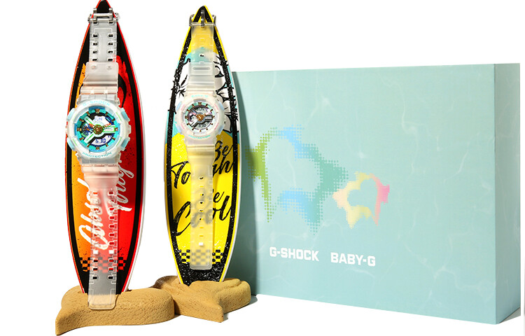 Часы CASIO унисекс G-SHOCK и BABY-G, Полупрозрачный белый
Часы CASIO унисекс G-SHOCK и BABY-G, Полупрозрачный белый