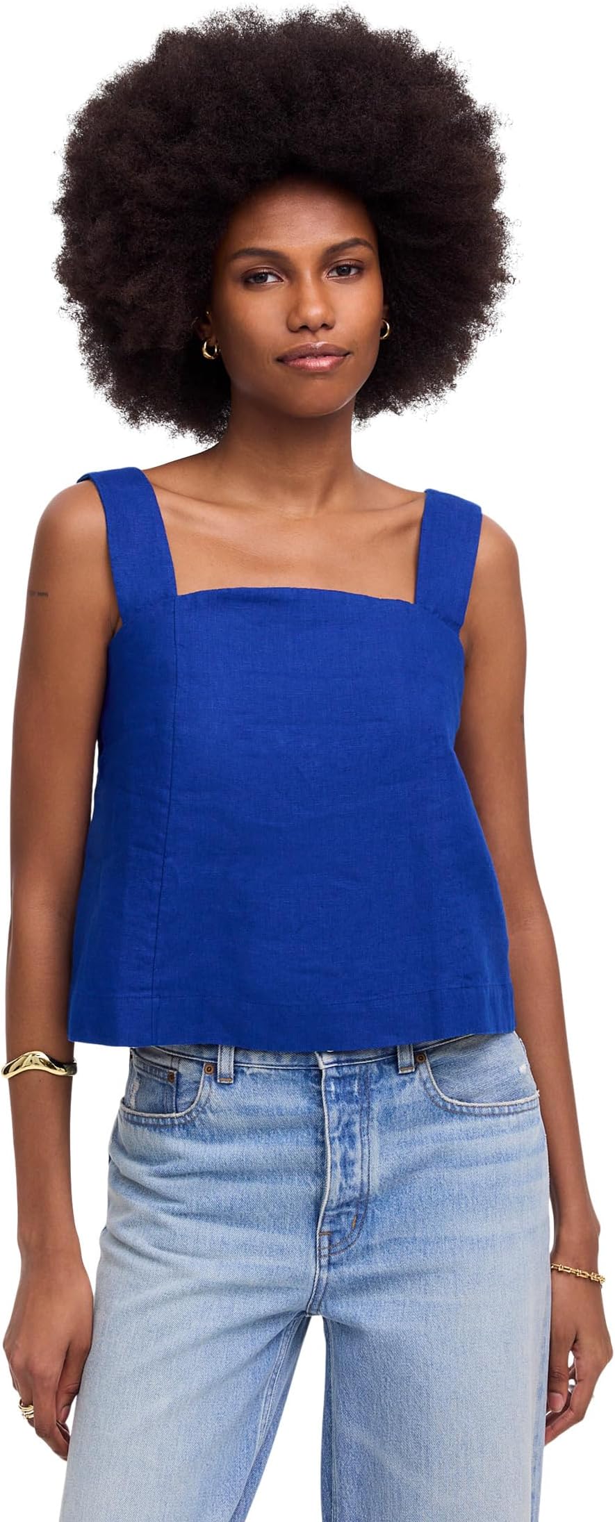 Топ Madewell Leslie Top In Linen, Bright Sapphire
Топ Madewell Leslie Top In Linen, Bright Sapphire