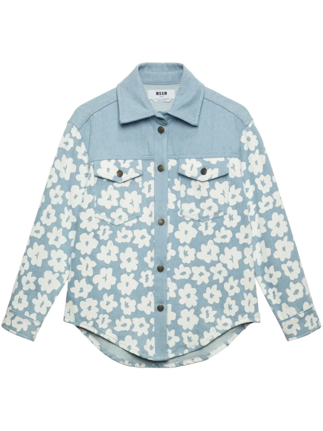 MSGM рубашка с цветочным принтом, синий
MSGM рубашка с цветочным принтом, синий