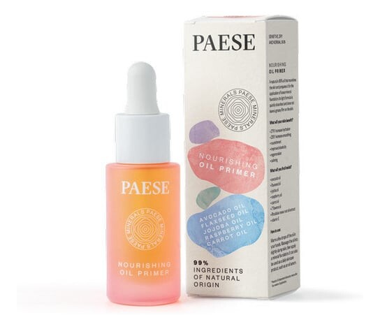 Питательное масло для макияжа, 15 мл Paese
Питательное масло для макияжа, 15 мл Paese