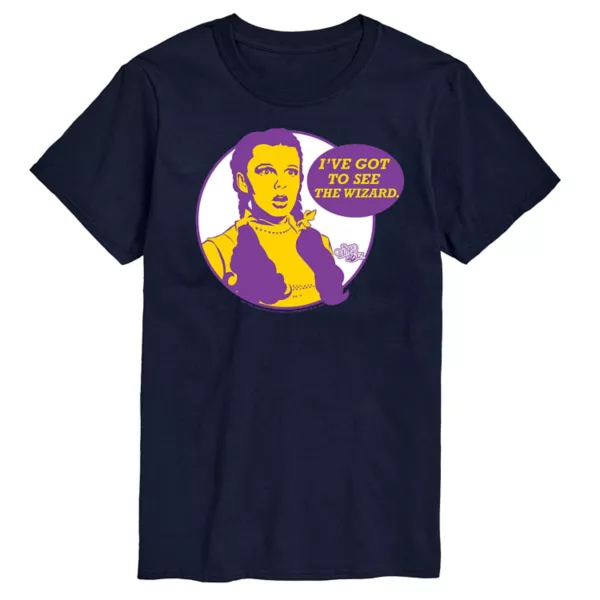 Мужская футболка с принтом "Волшебник страны Оз" — Дороти встречает волшебника Licensed Character, синий
Мужская футболка с принтом "Волшебник страны Оз" — Дороти встречает волшебника Licensed Character, синий