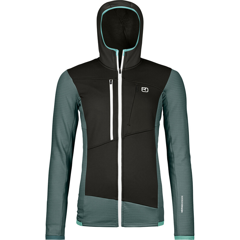 Женская куртка-худи из флисовой сетки Ortovox, серый
Женская куртка-худи из флисовой сетки Ortovox, серый