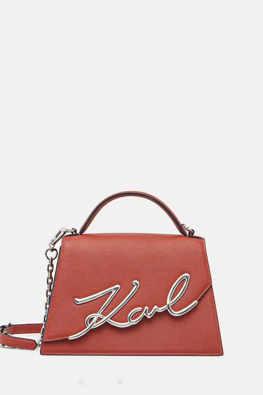 Кожаная сумка K/SIGNATURE Karl Lagerfeld, оранжевый
Кожаная сумка K/SIGNATURE Karl Lagerfeld, оранжевый